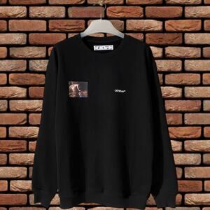 off-white Black Sweatshirt